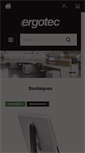Mobile Screenshot of ergotec.com.br