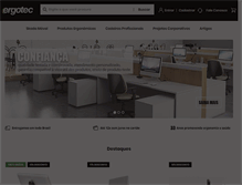 Tablet Screenshot of ergotec.com.br