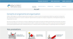Desktop Screenshot of ergotec.fr