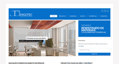 Desktop Screenshot of ergotec.pt